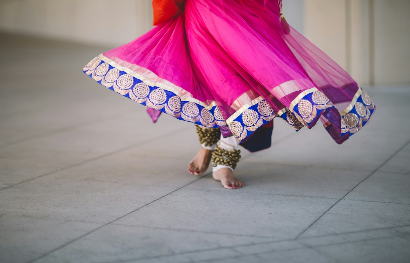 Kathak dancer